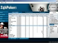 Лобби игрового клиента 24hpoker