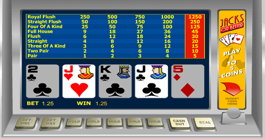 Видеопокер в казино онлайн